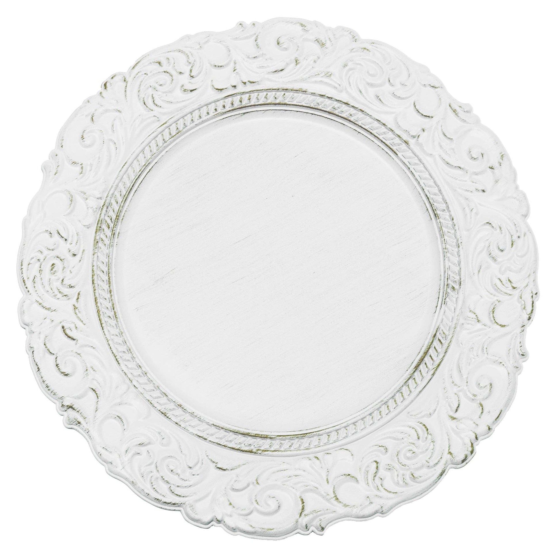 Scroll Charger Plate