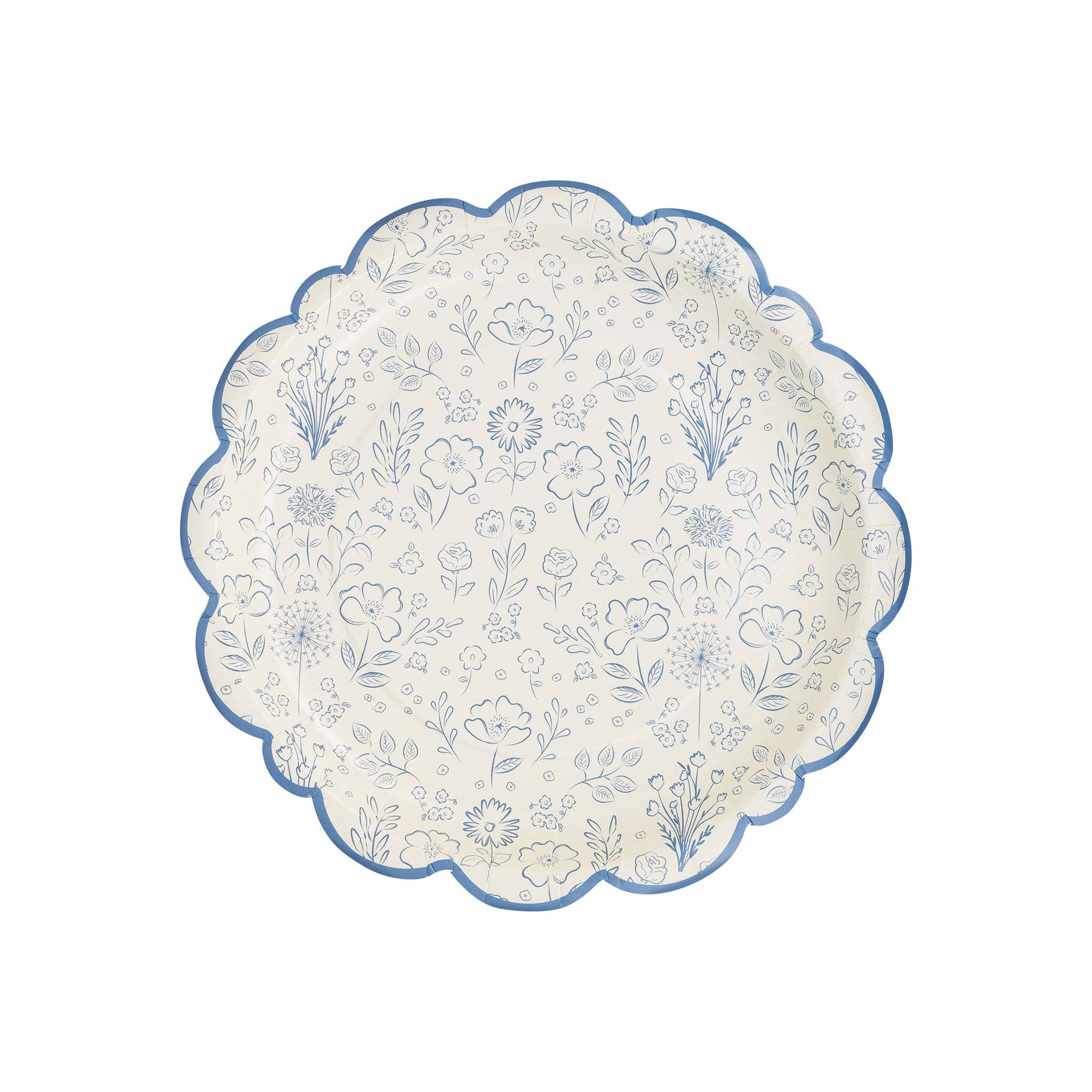 Pembroke Floral Paper Plate