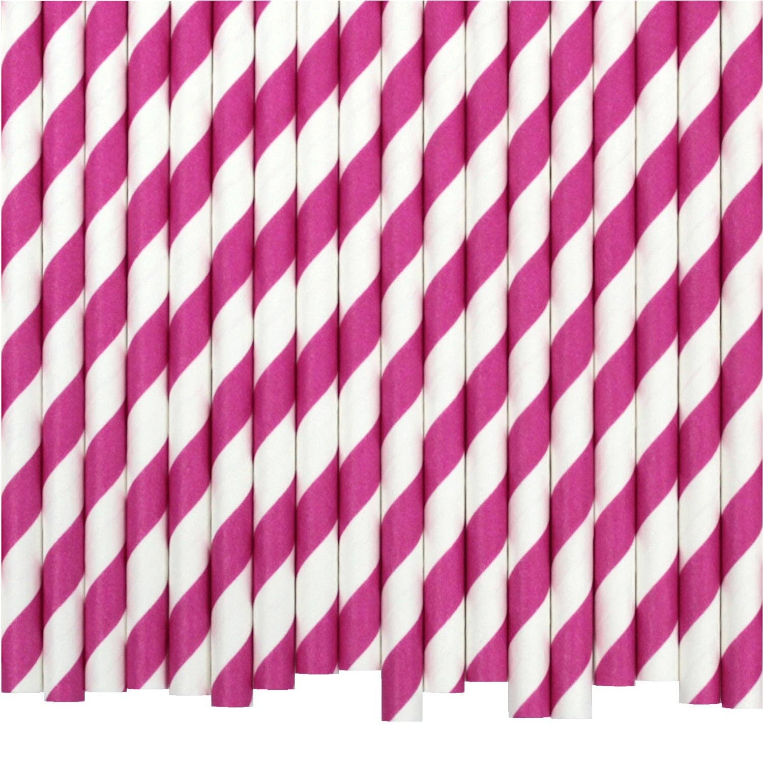 Rosé Twist Straws