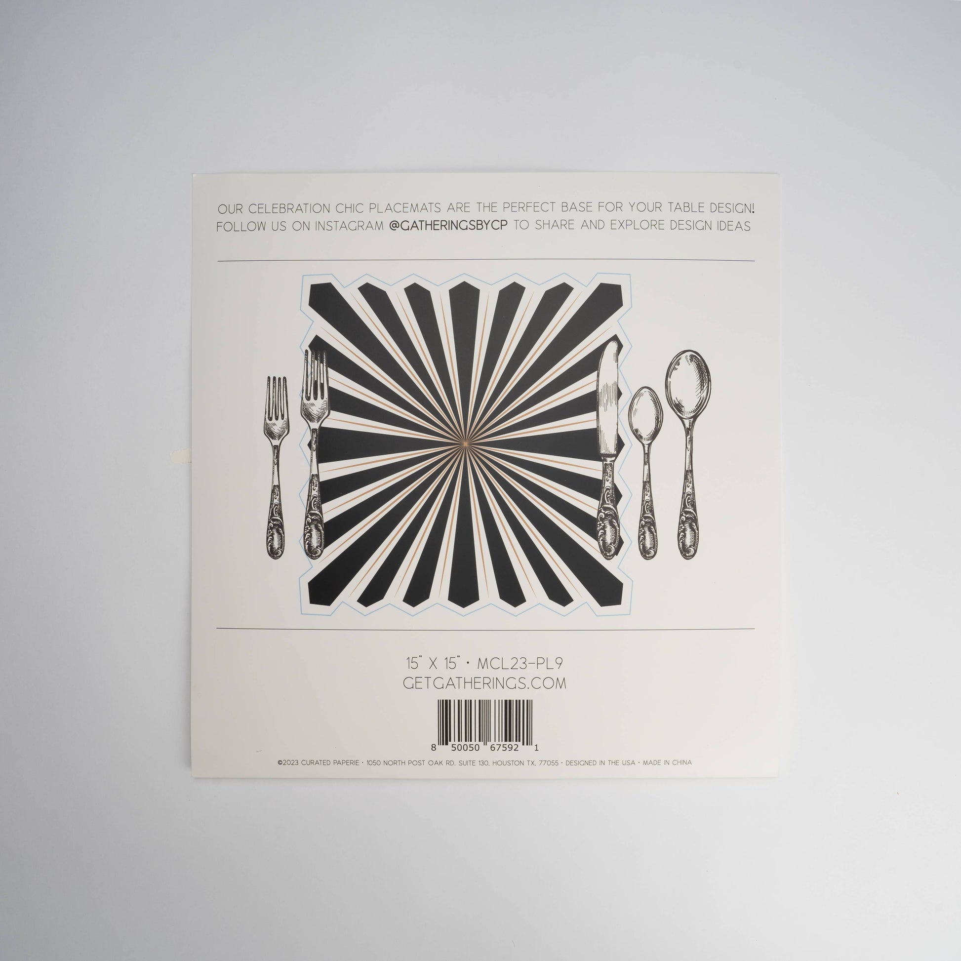 Noir Placemats