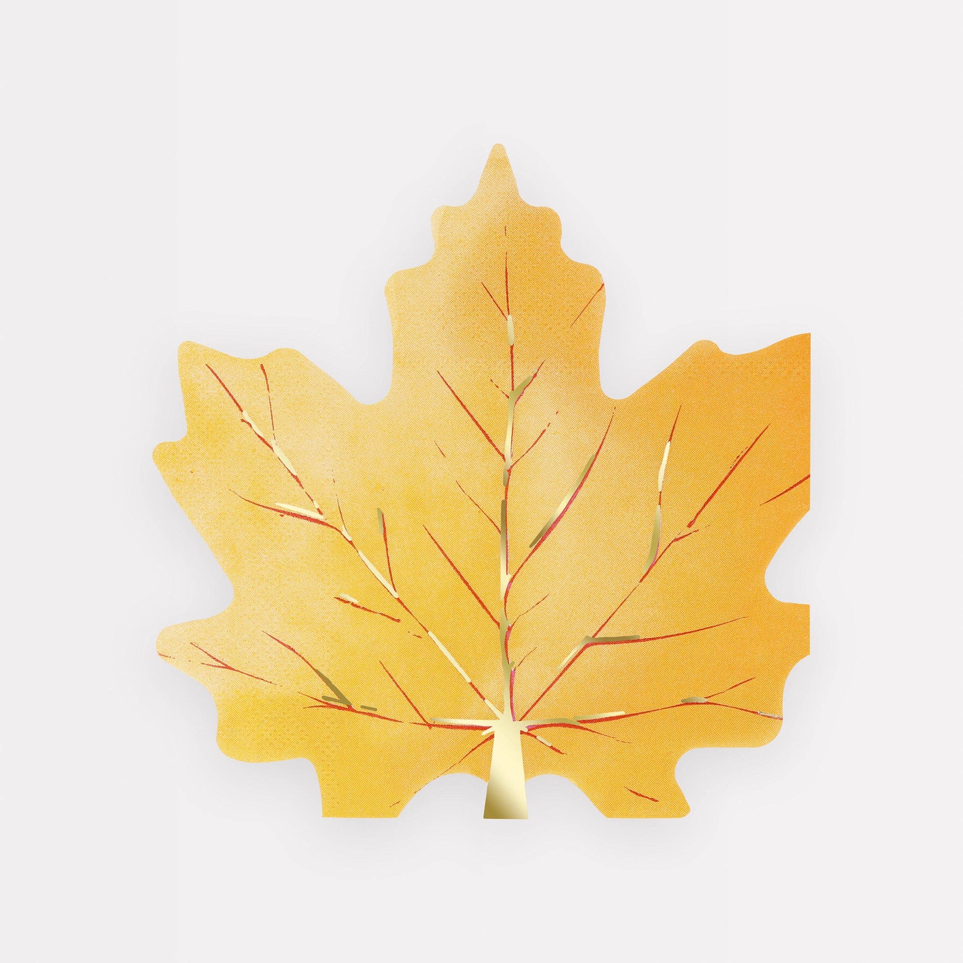 Golden Maple Dinner Napkins