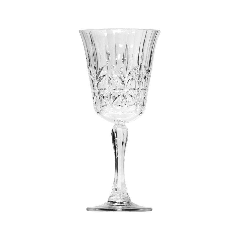 Crystal-Cut Wine Glass