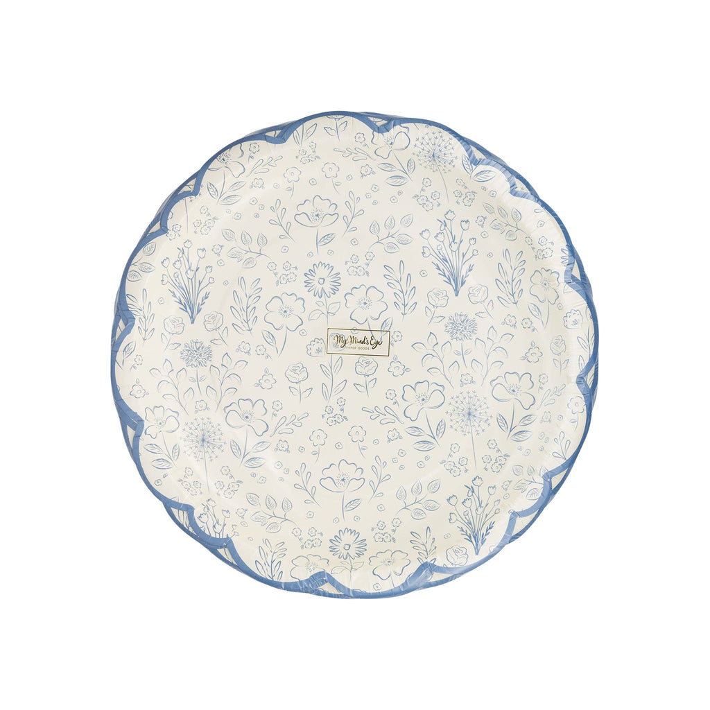 Pembroke Floral Paper Plate