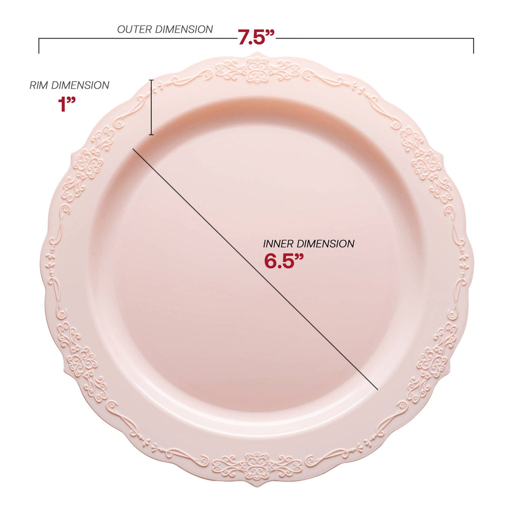 Blush Lace Side Plates