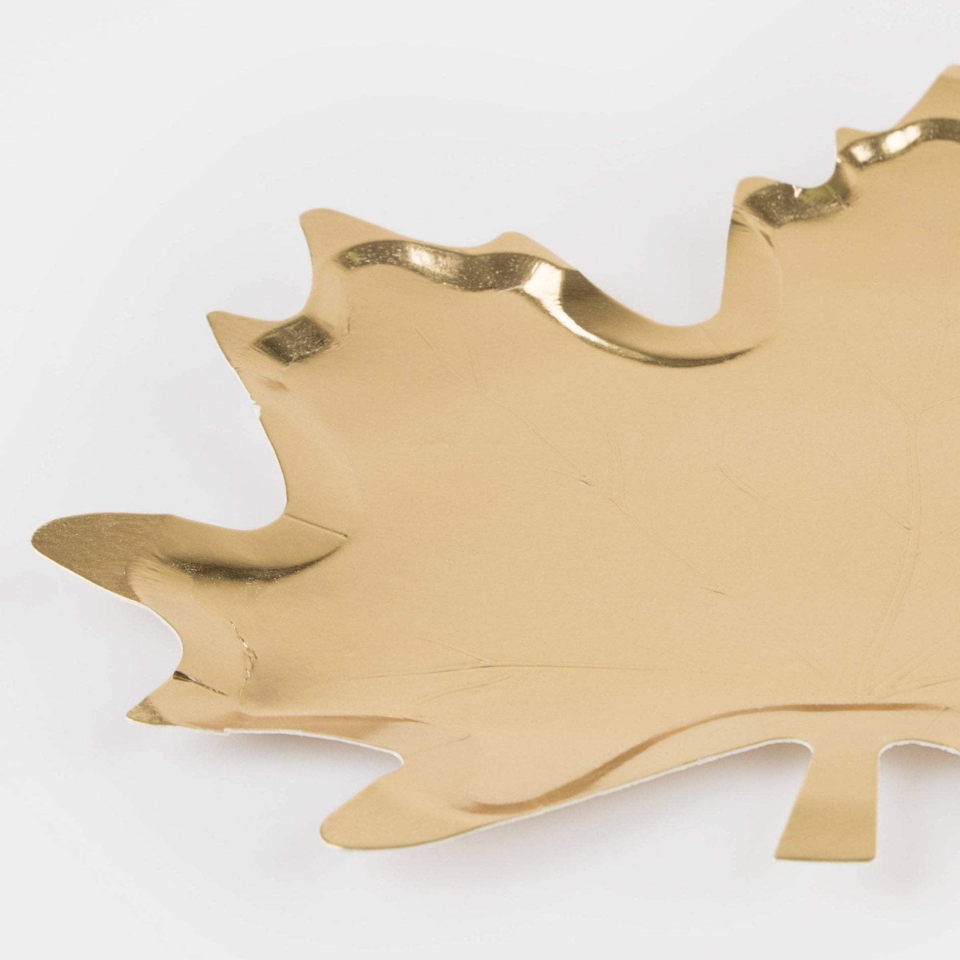 Golden Maple Dinner Plates