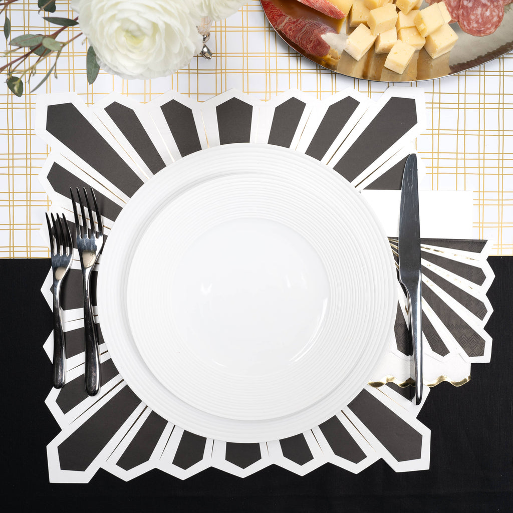 Noir Cocktail Napkins