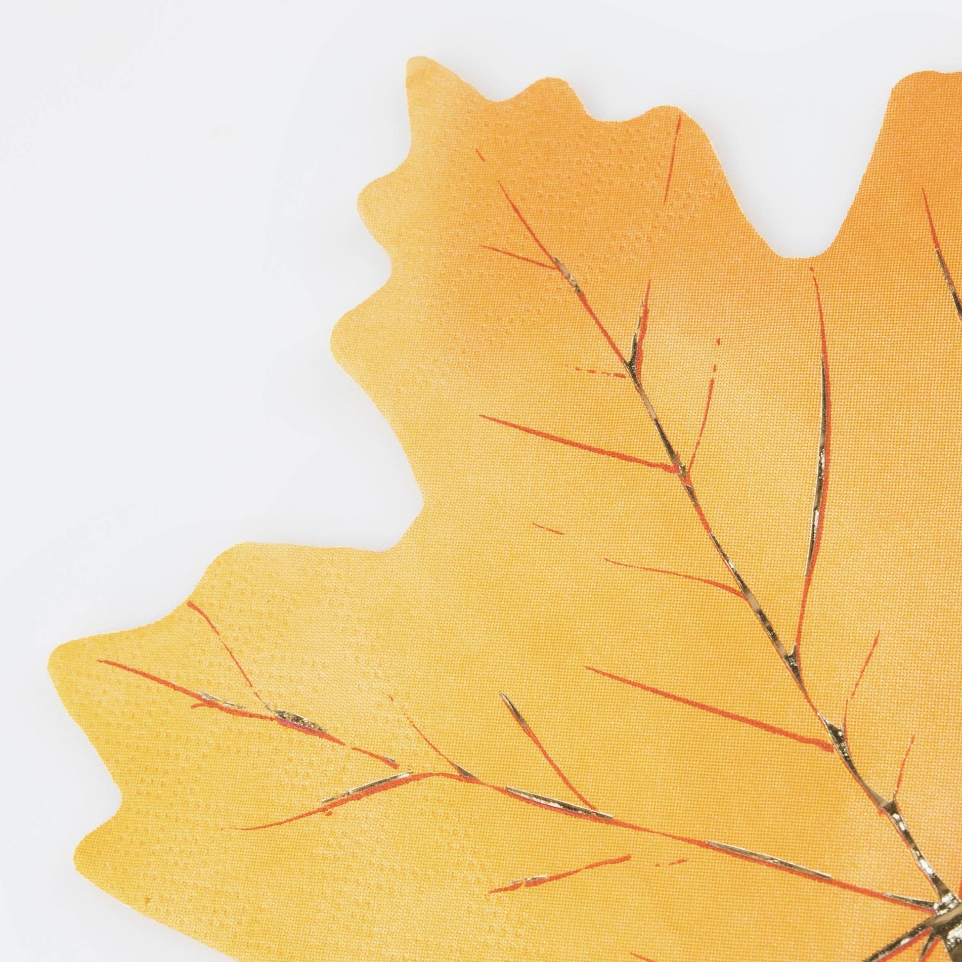 Golden Maple Dinner Napkins
