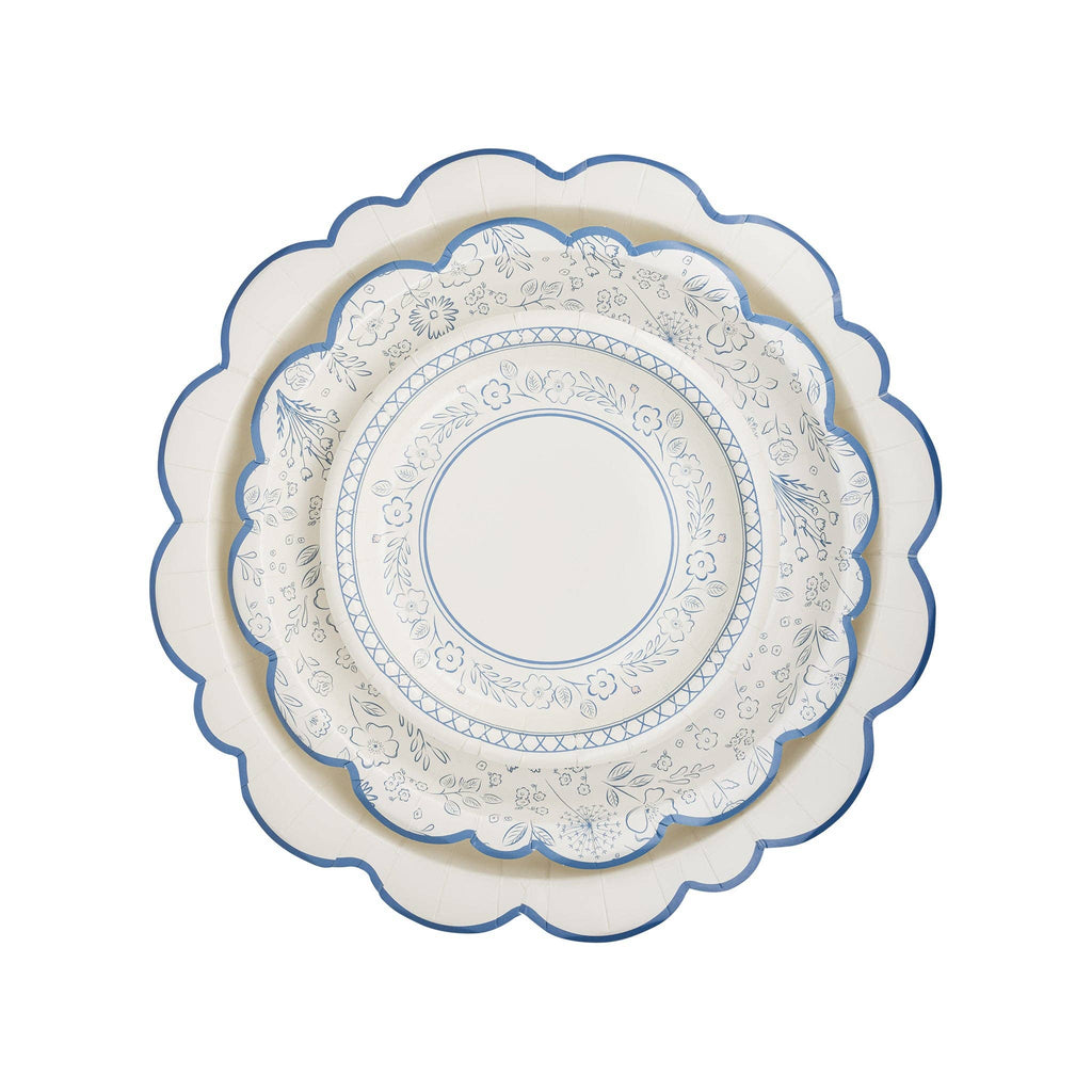Pembroke Floral Paper Plate