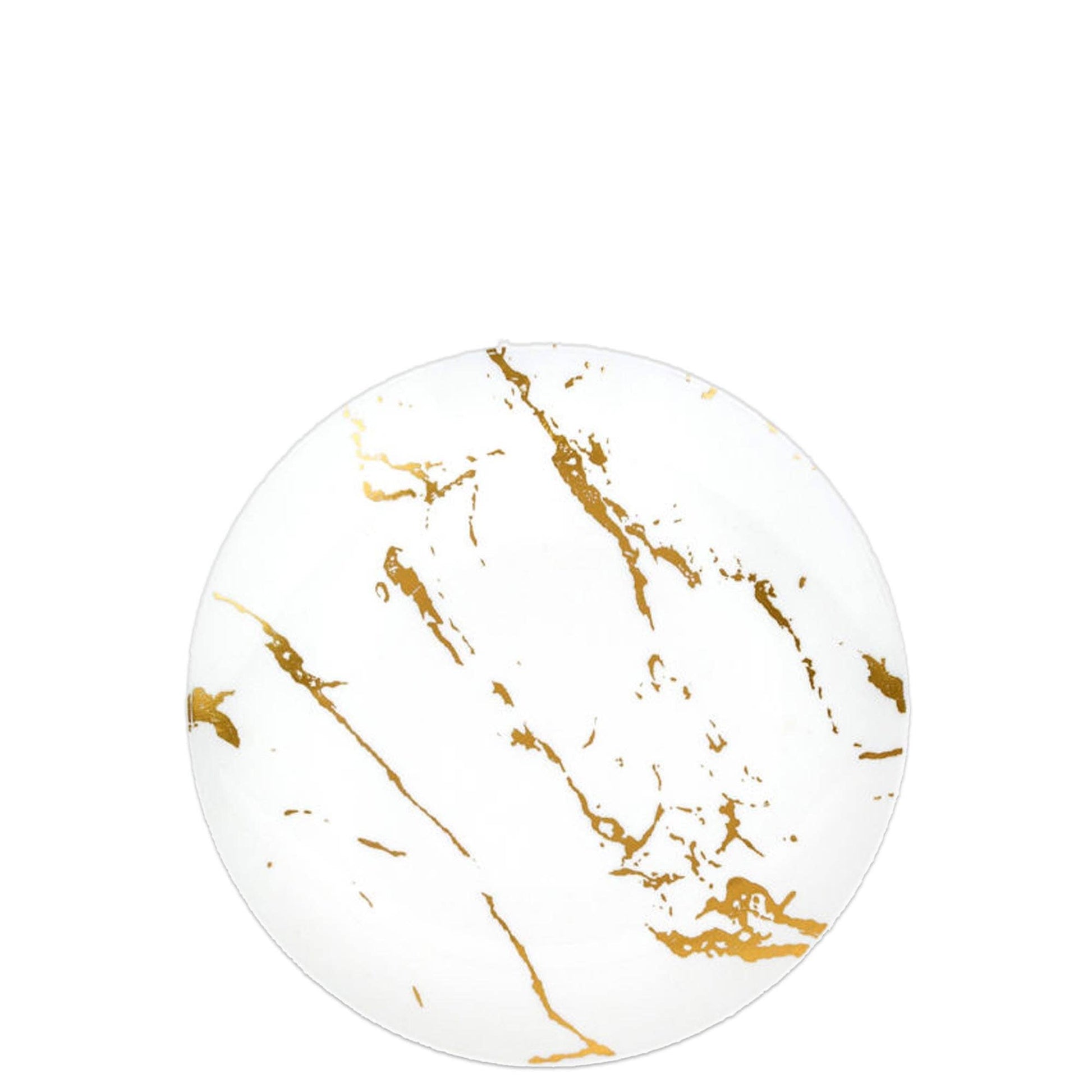 Gold Foil Dessert Plates