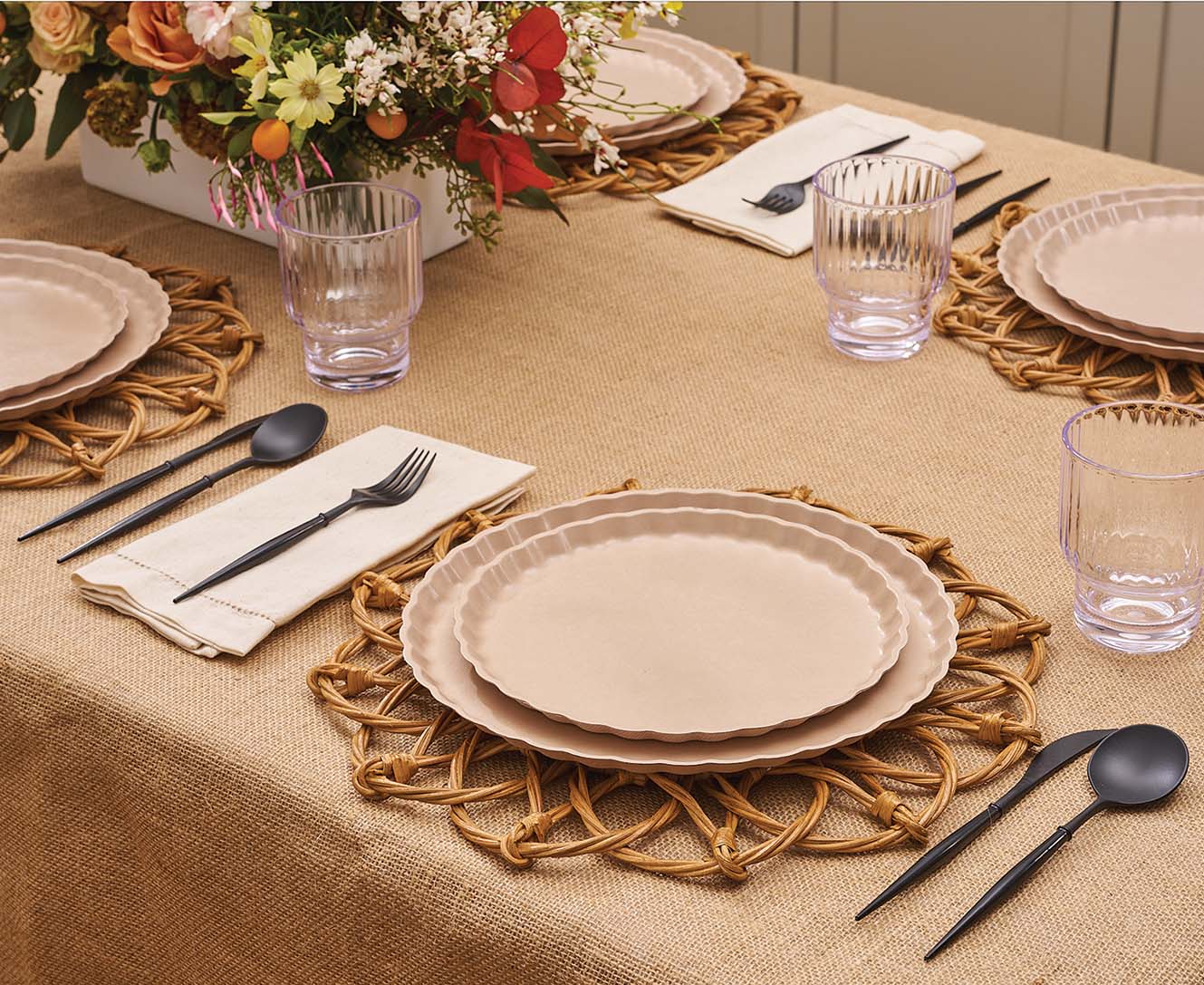 Black Tie Cutlery Set