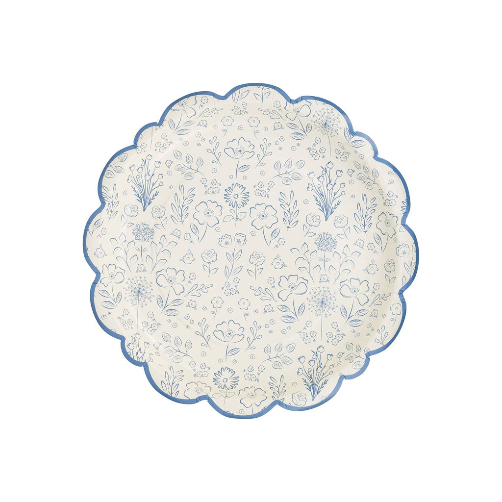 Pembroke Floral Paper Plate