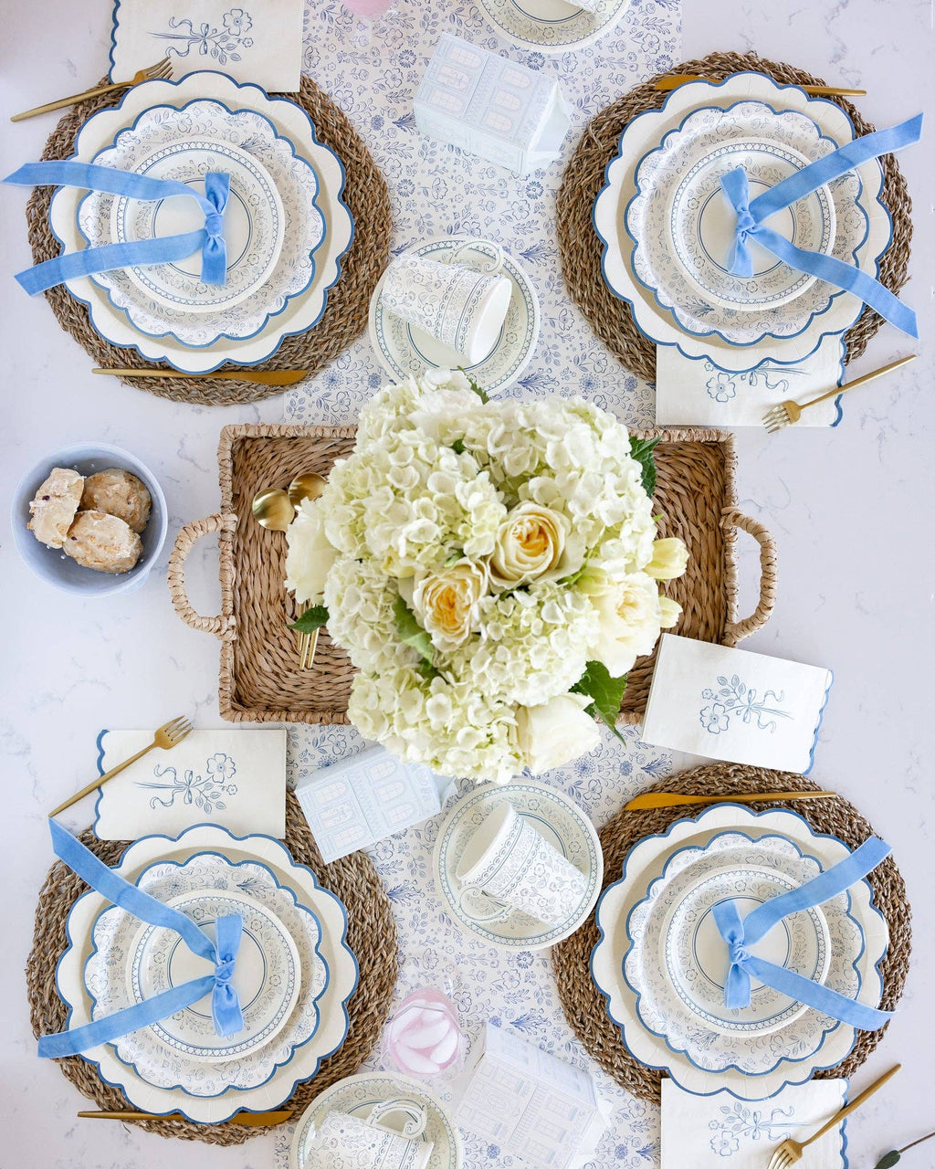 Pembroke Floral Paper Plate