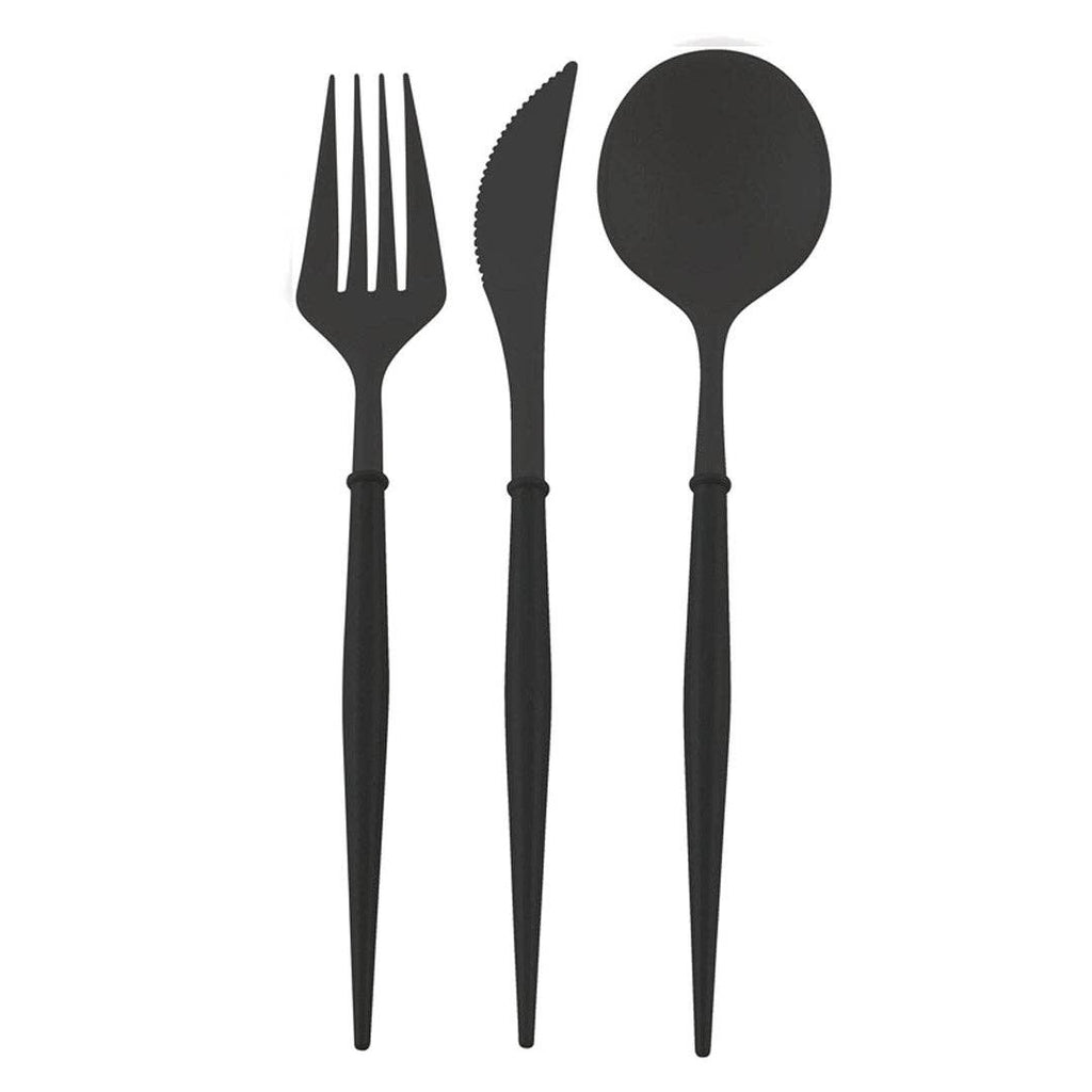 Black Tie Cutlery Set