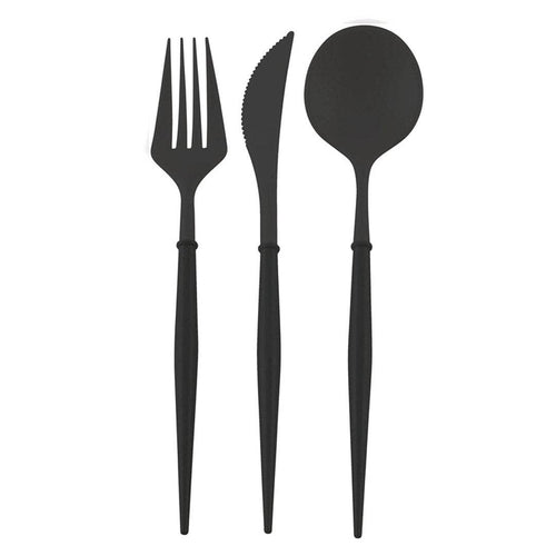 Black Tie Cutlery Set