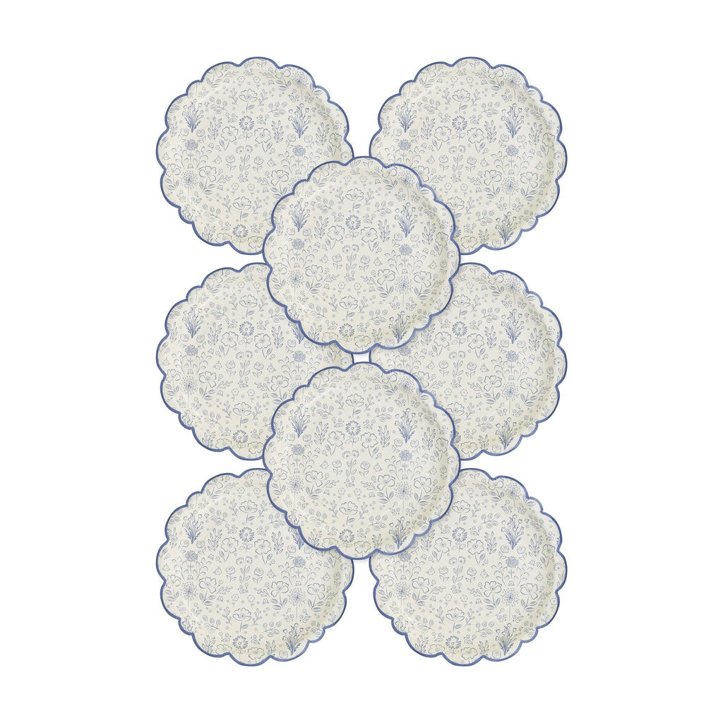 Pembroke Floral Paper Plate