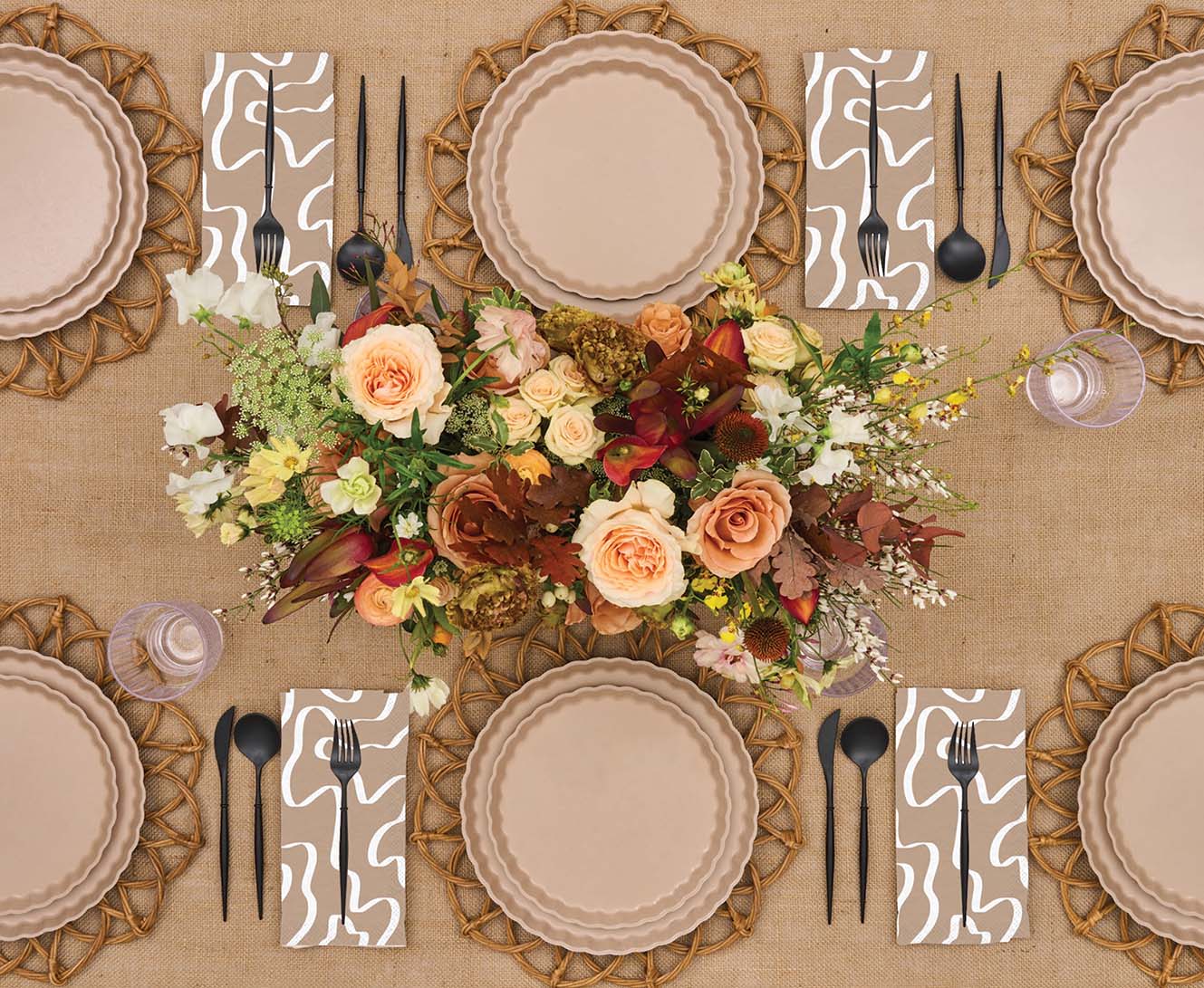Black Tie Cutlery Set