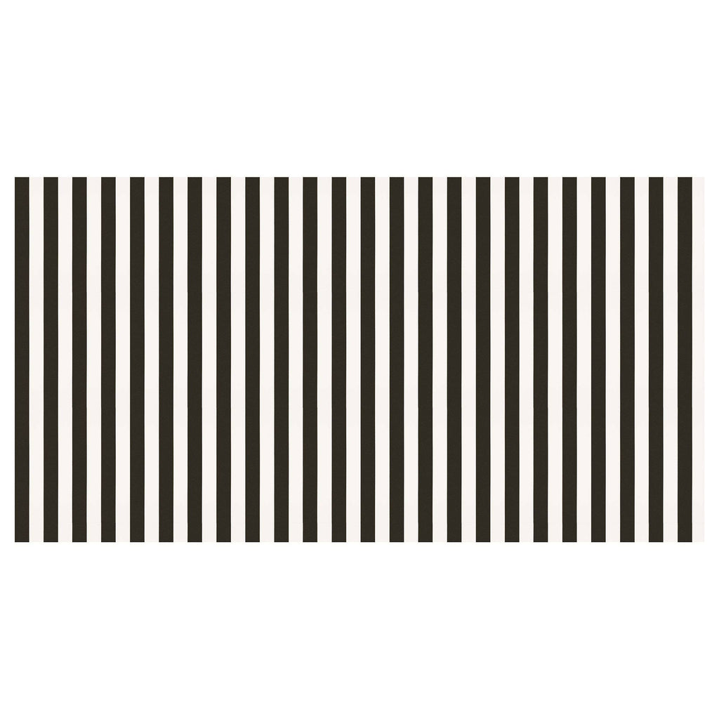 Black Tie Striped Tablecloth