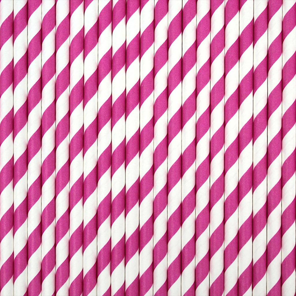 Rosé Twist Straws
