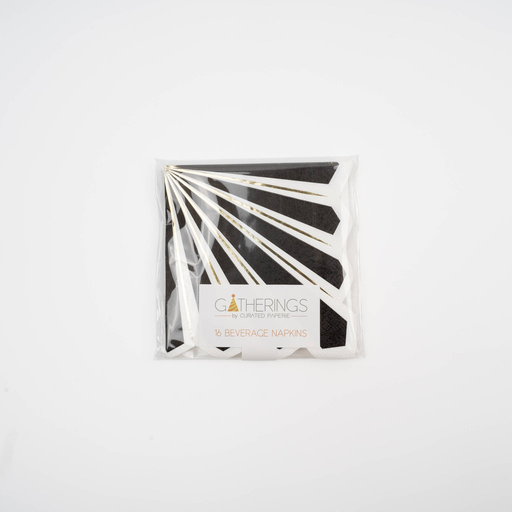 Noir Cocktail Napkins
